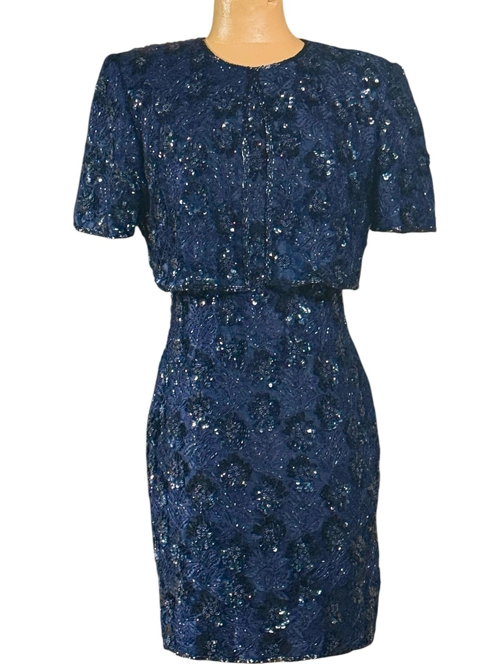 Lawrence Kazar, Vintage Beaded Dress